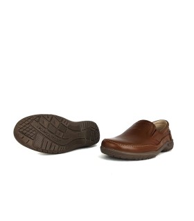 suela ultraligera poliuretano mocasín cuero Luisetti
