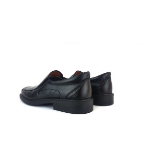 Zapato mocasín para hombre en negro para profesionales de Luisetti