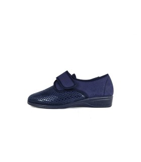 Foto de perfil:
Zapatilla alpargata licra velcro azul Doctor Cutillas