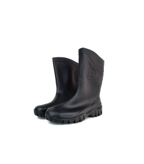 Katiuska bota de agua negra para hombre Dunlop