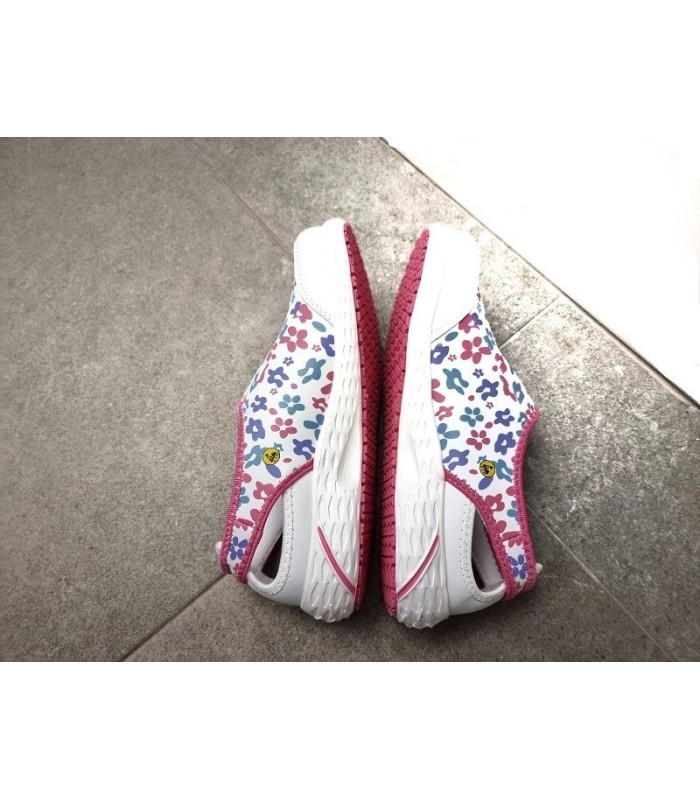 Zapato Lilian mujer piel flores de Oxypas