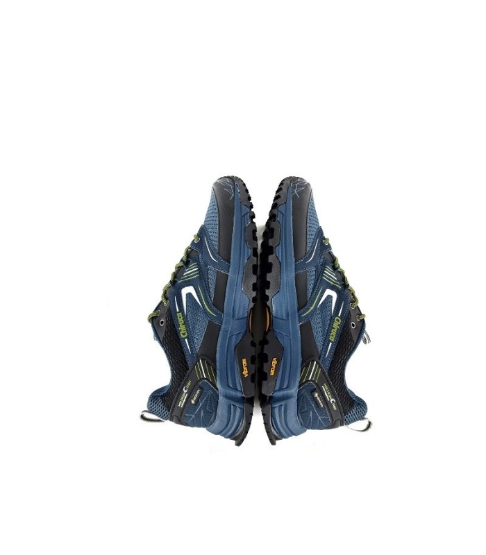 zapatillas de senderismo trekking con goretex y piso vibram para hombre modelo Maici de Chiruca azul