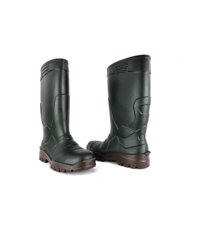 Botas de agua hombre Prado verde marrón de Mavinsa