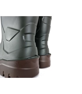 Bota de agua hombre Prado verde marrón de Mavinsa