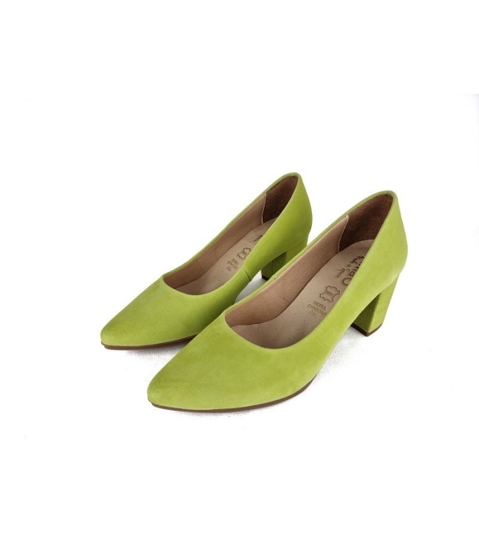 Zapato mujer tacón Urban medio planta de gel de Mimao lima