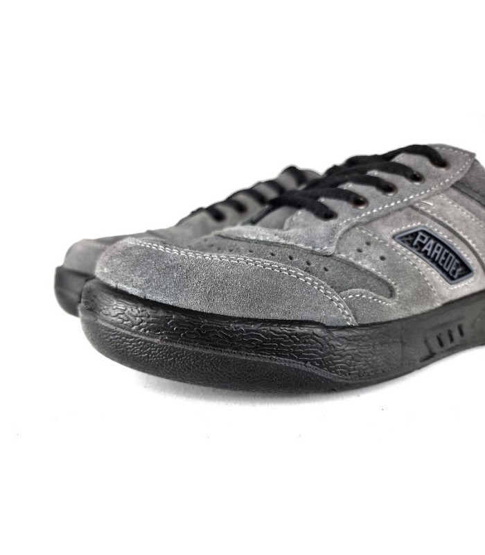 Zapatillas Classics Ecológico Serraje gris de Paredes