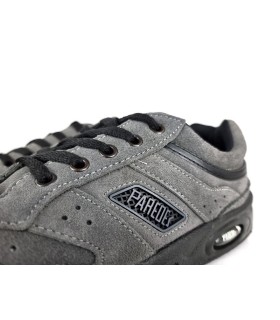 Zapatillas Classics Ecológico Serraje gris de Paredes