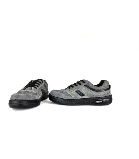 Zapatillas Classics Ecológico Serraje gris de Paredes