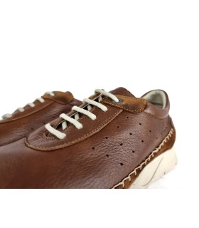Zapato piel hombre Escada marrón de Himalaya