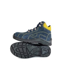 Botas seguridad respirable de gamuza azul de Safety Jogger