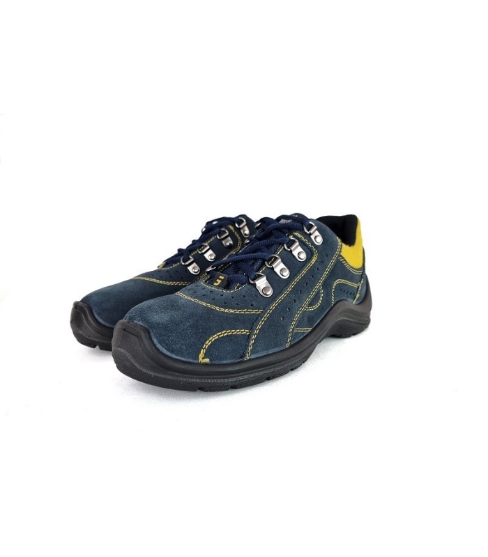 Zapato seguridad Titan gamuza azul de Safety Jogger