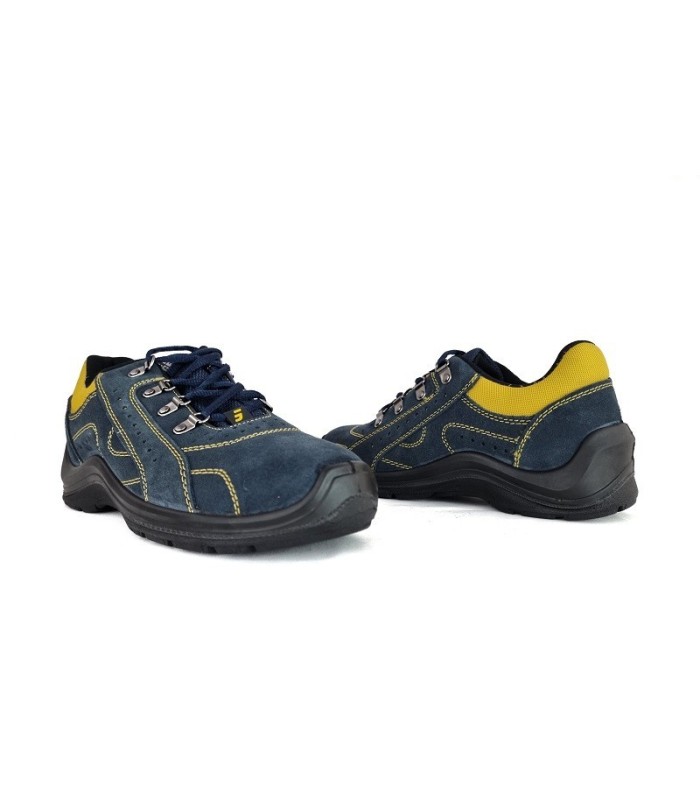 Zapato seguridad Titan gamuza azul de Safety Jogger