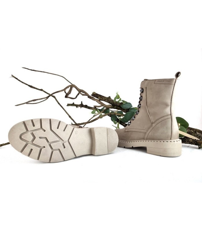 Botín mujer sport beige de Marco Tozzi