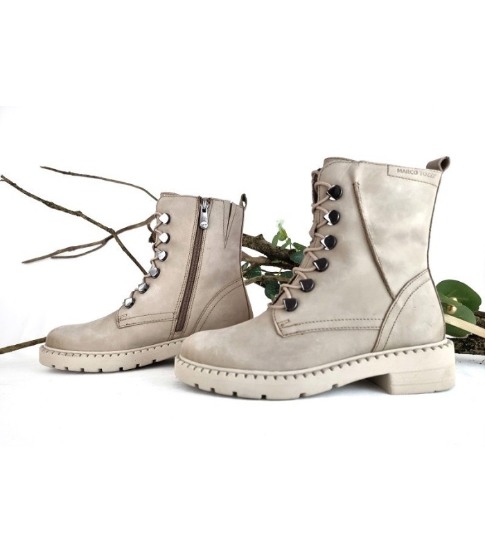 Botínes mujer sport beige de Marco Tozzi