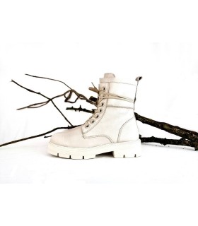 Bota Marco Tozzi mujer beige - Perfil