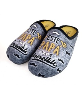 Zapatilla casa hombre Este papá es increible de Cabrera