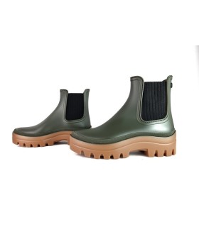 Botin de agua katiuska Soul caramelo de Igor color kaki