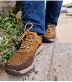 Zapato hombre piel PARAUTA marrón cordones de ChiK10