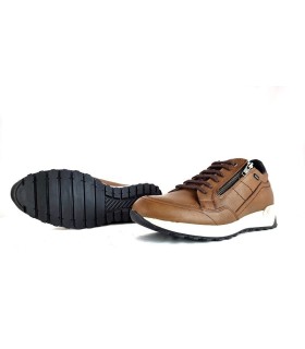 Zapato casual hombre Puma piel marrón de Baerchi