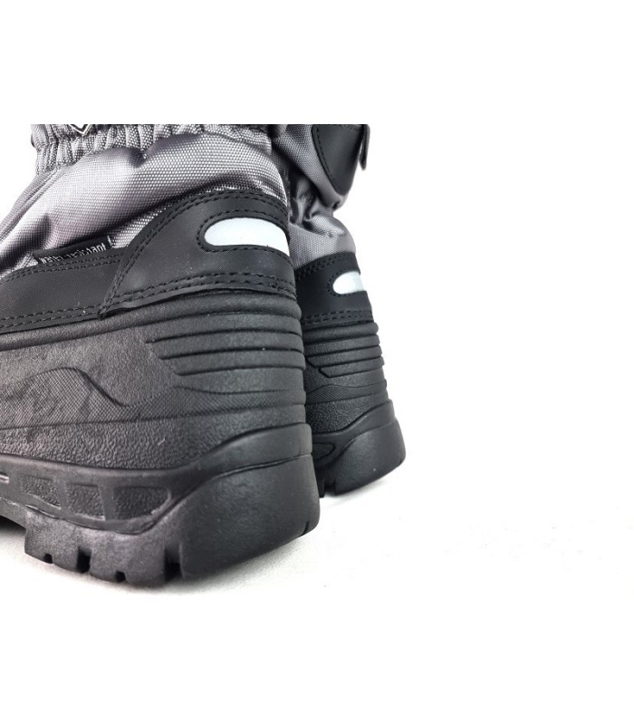 Vista trasera de Bota apresquí impermeable mujer