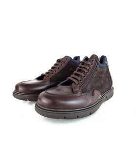 Bota piel marrón impermeable de Sherlock