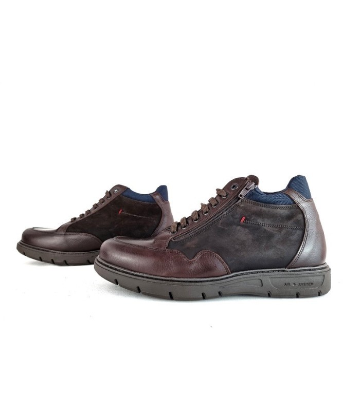 Bota piel marrón impermeable de Sherlock