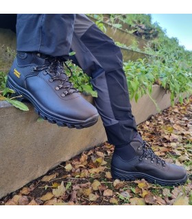 "Bota trekking marrón-negra Grisport, tecnología GRITEX, suela de poliuretano"