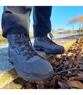 Bota montaña, trekking sencilla azul de Notton hombre