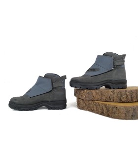 Bota senderismo Notton azul, vista lateral