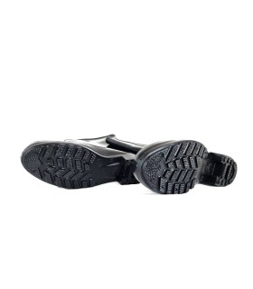 Suela antideslizante de la bota negra Katiuska Mavinsa para mujer
