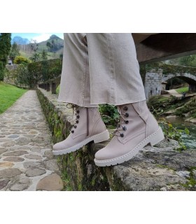 Botín mujer sport beige de Marco Tozzi