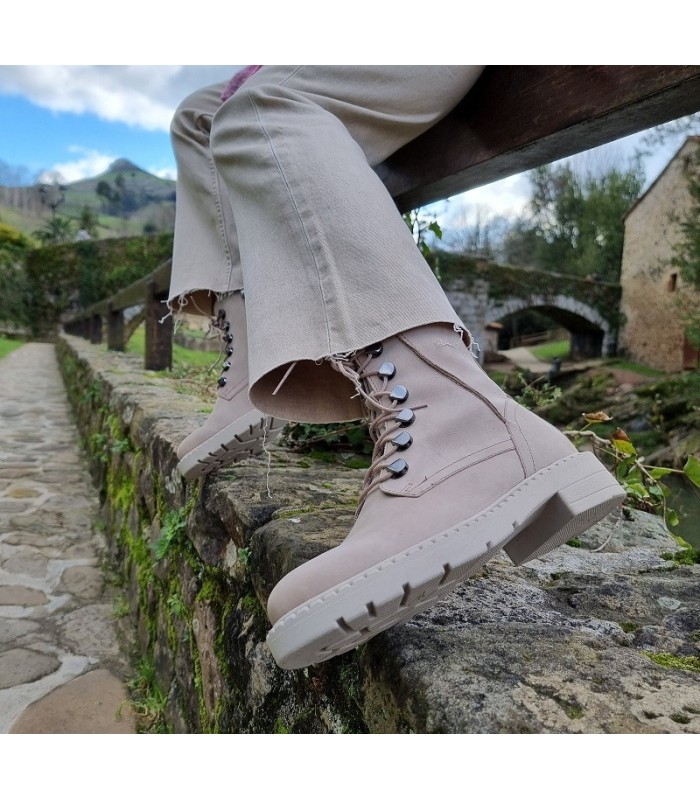 Botín mujer sport beige de Marco Tozzi