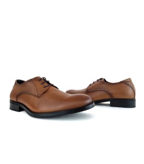 zapato hombre piel marrón de Baerchi