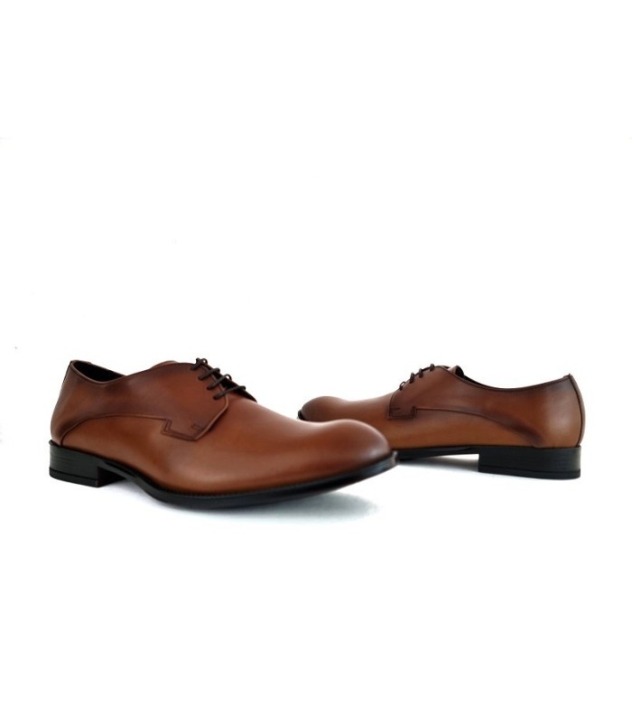 Zapato hombre para traje Jaen piel marrón de Baerchi