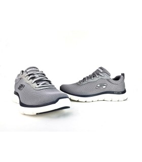 Zapatilla deportiva Flex Advantage Providence gris de Skechers para hombre