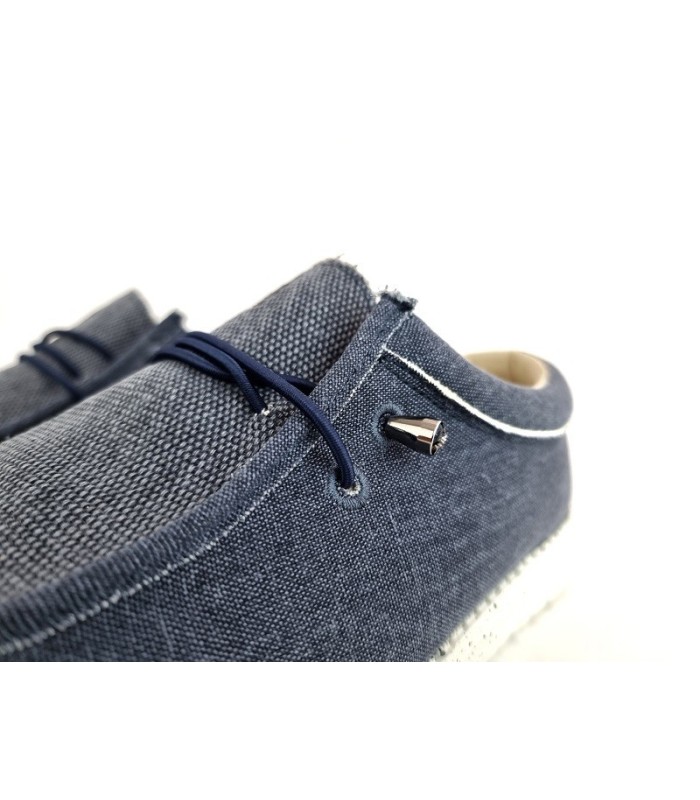 Zapatos tela hombre casual trnaspirable de Sweden Kle azul