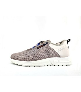 deportivo hombre textil beige perfil cordón elástico Luisetti