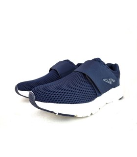 Deportivo lige azul velcro grande de Nicoboco para hombre