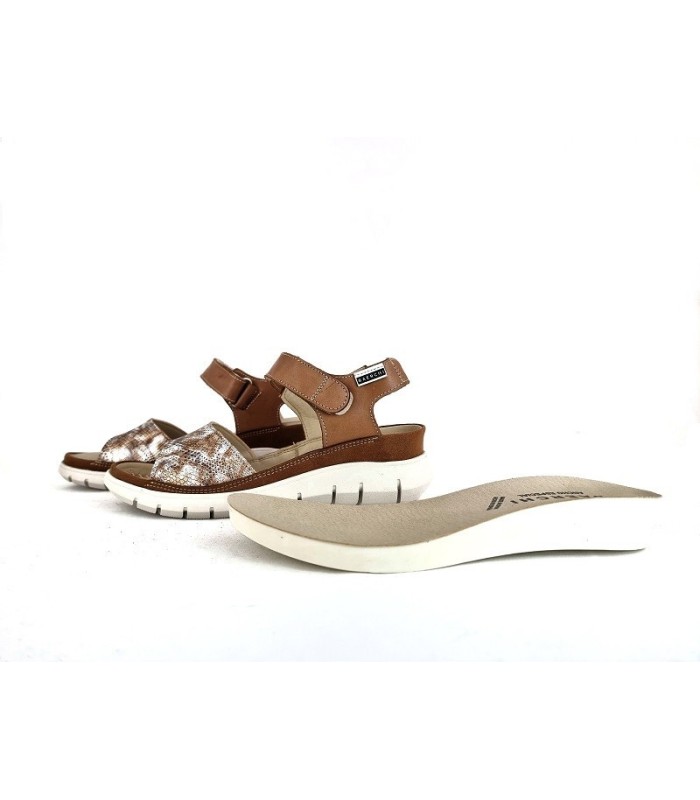 sandalias plantilla extraíble mujer vista superior