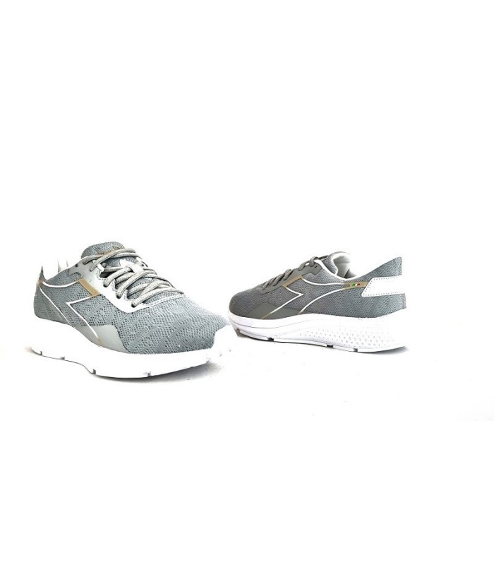 Deportivo mujer running Passo 2 W gris blanca de Diadora