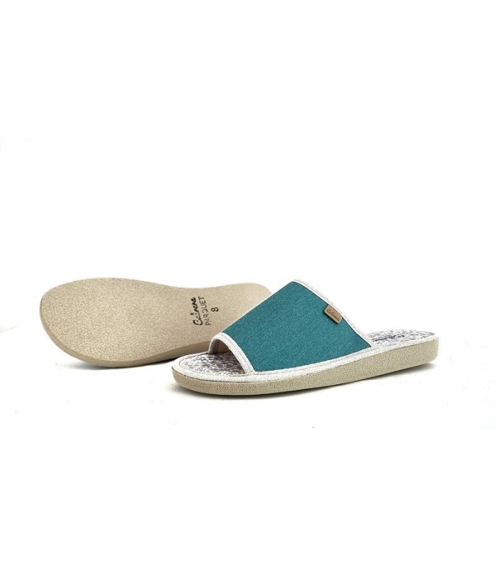 Piso micro poroso ligero de la zapatilla verde pinki Cabrera