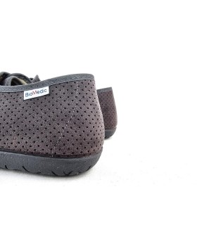 Zapatilla casa hombre Alpargata gris lycra de Cabrera