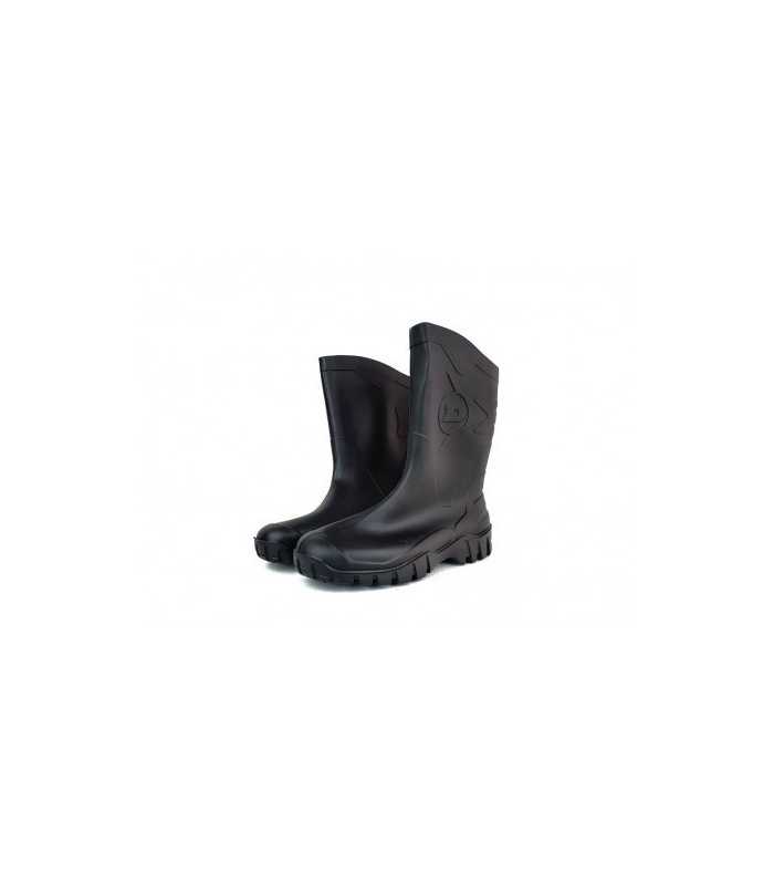 "Katiuka Botas de Agua para Hombre Negra Flexible de Media Caña de Dunlop"