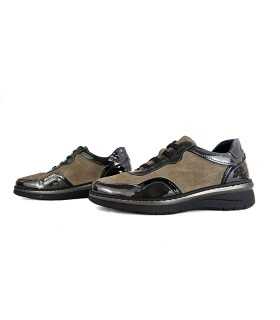 Zapato mujer modelo1054 empeine con elásticos de Notton