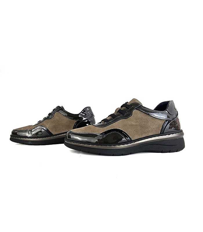 Zapato mujer modelo1054 empeine con elásticos de Notton