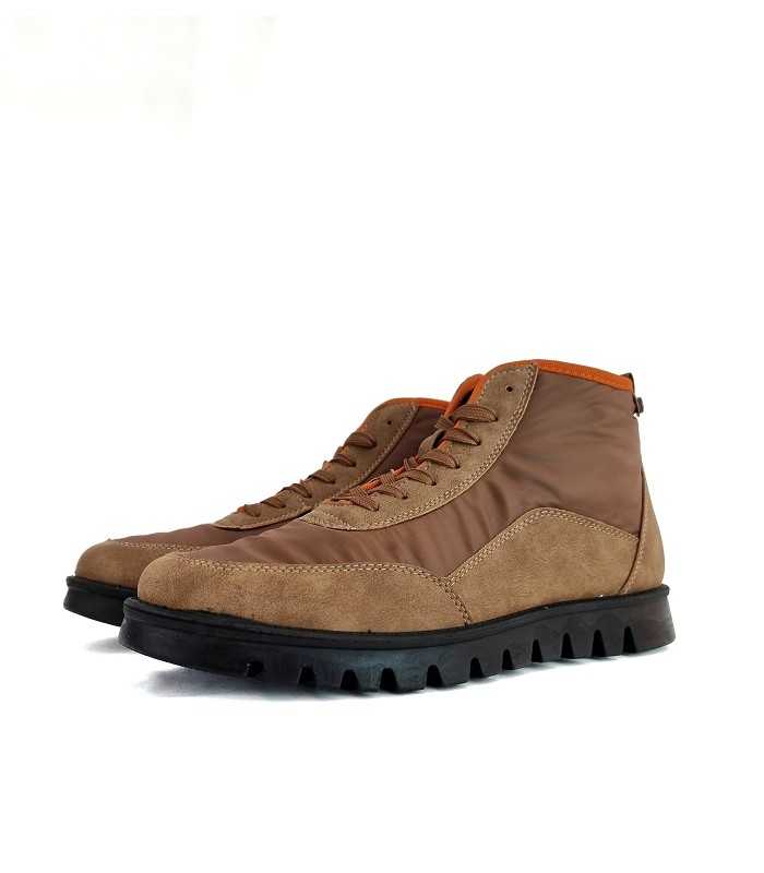 Botines de hombre ligero y comodo marron de Mysoft