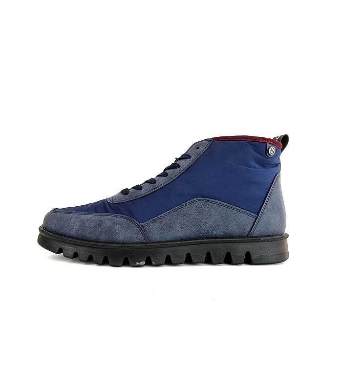 Botines de hombre ligero y comodo azul de Mysoft