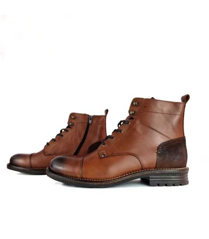 Botas hombre piel marron de Hold