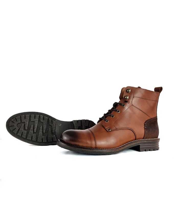 Botas hombre piel marron de Hold