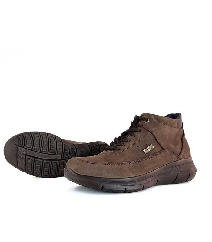 Bota hombre sport Dry confort piel marron de Luisetti